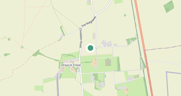 Map of the area around Swindon LGV driving test centre, SN4 0FH
