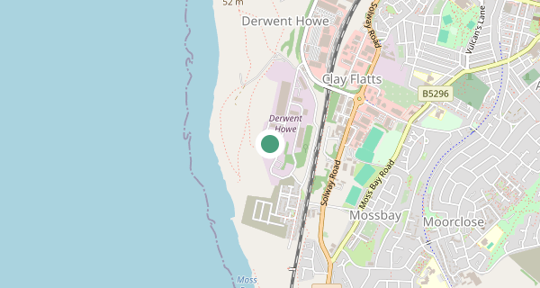 Map of the area around Workington driving test centre, CA14 3YT